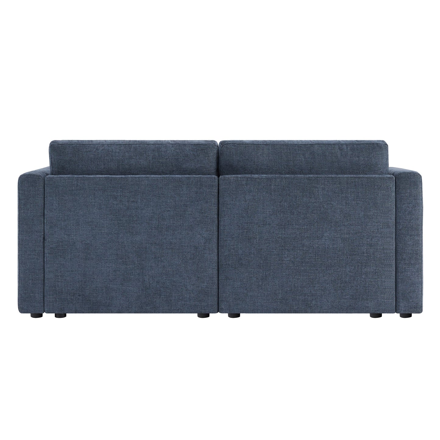 Modular 2-Seat Sofa in Versatile Grey Fabric
