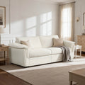 Modular 2-Seat Sofa with Double-Layer Armrests