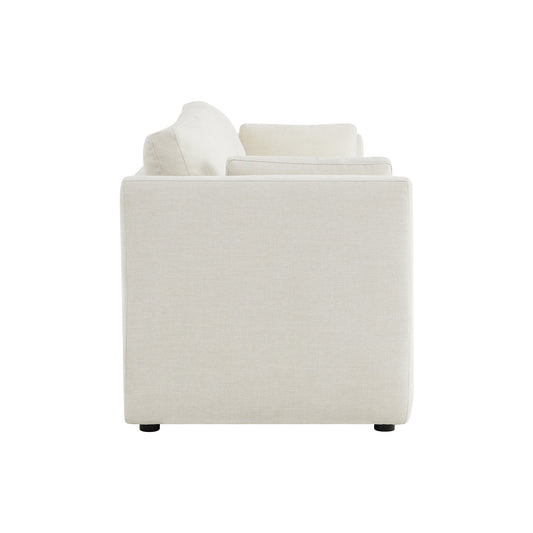 Modular 3-Seat Sofa with Customizable Configuration