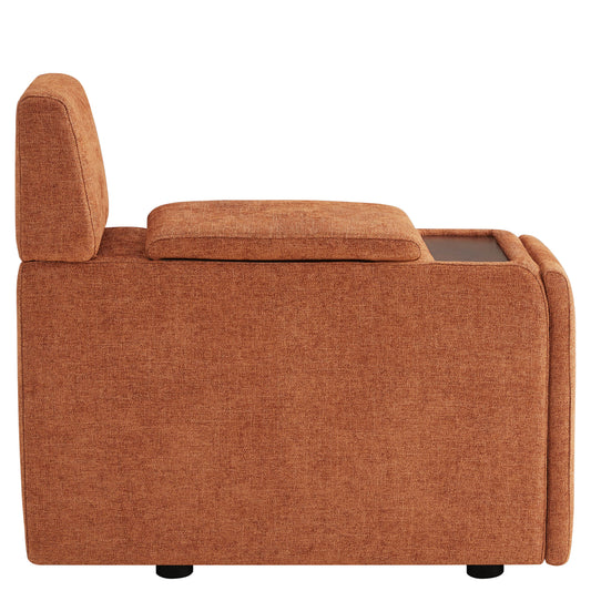 Modular 3-Seat Sofa with Customizable Configuration