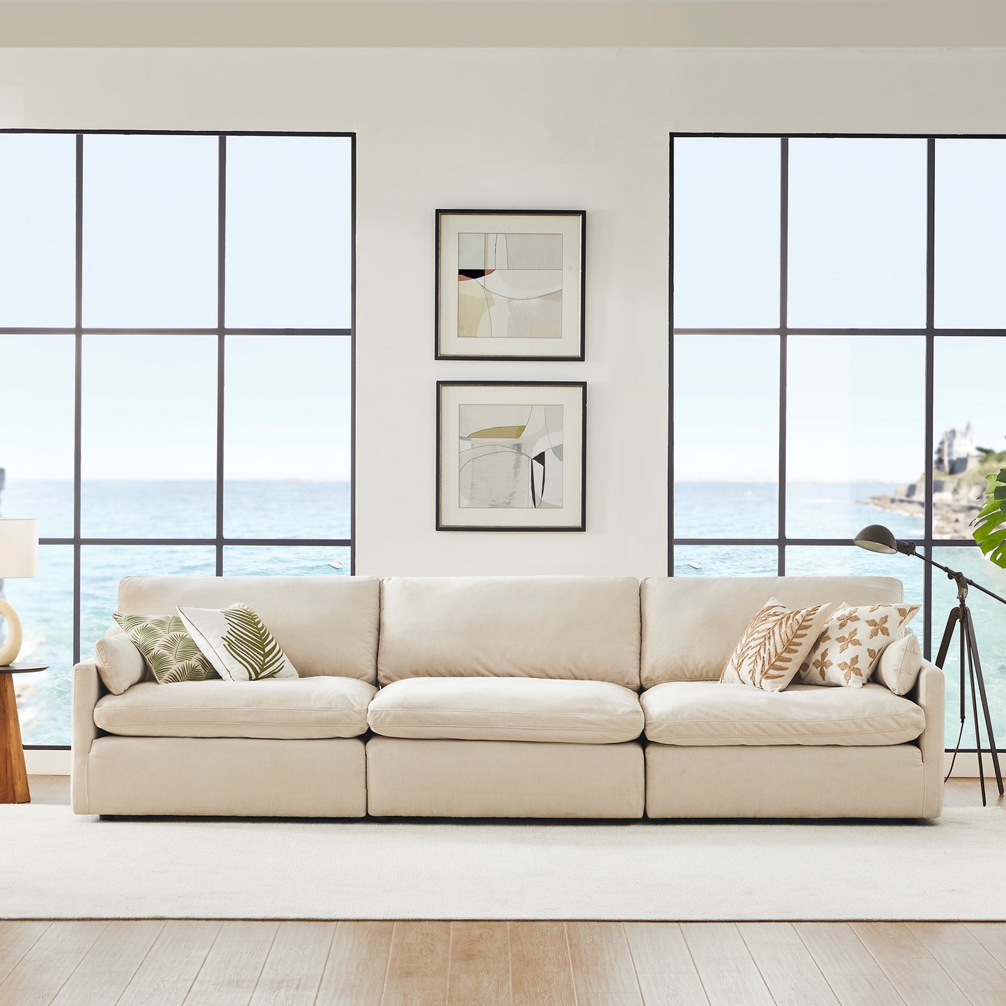 Modular 3-Seater Sofa with Contemporary Design