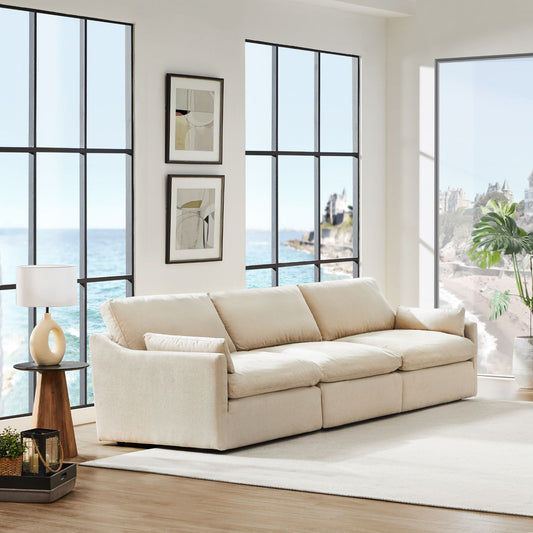 Modular 3-Seater Sofa with Contemporary Design