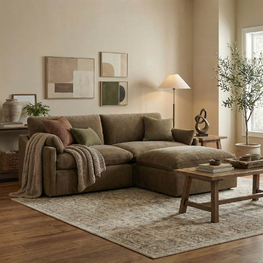 Modular 3-Seater Sofa with Contemporary Design