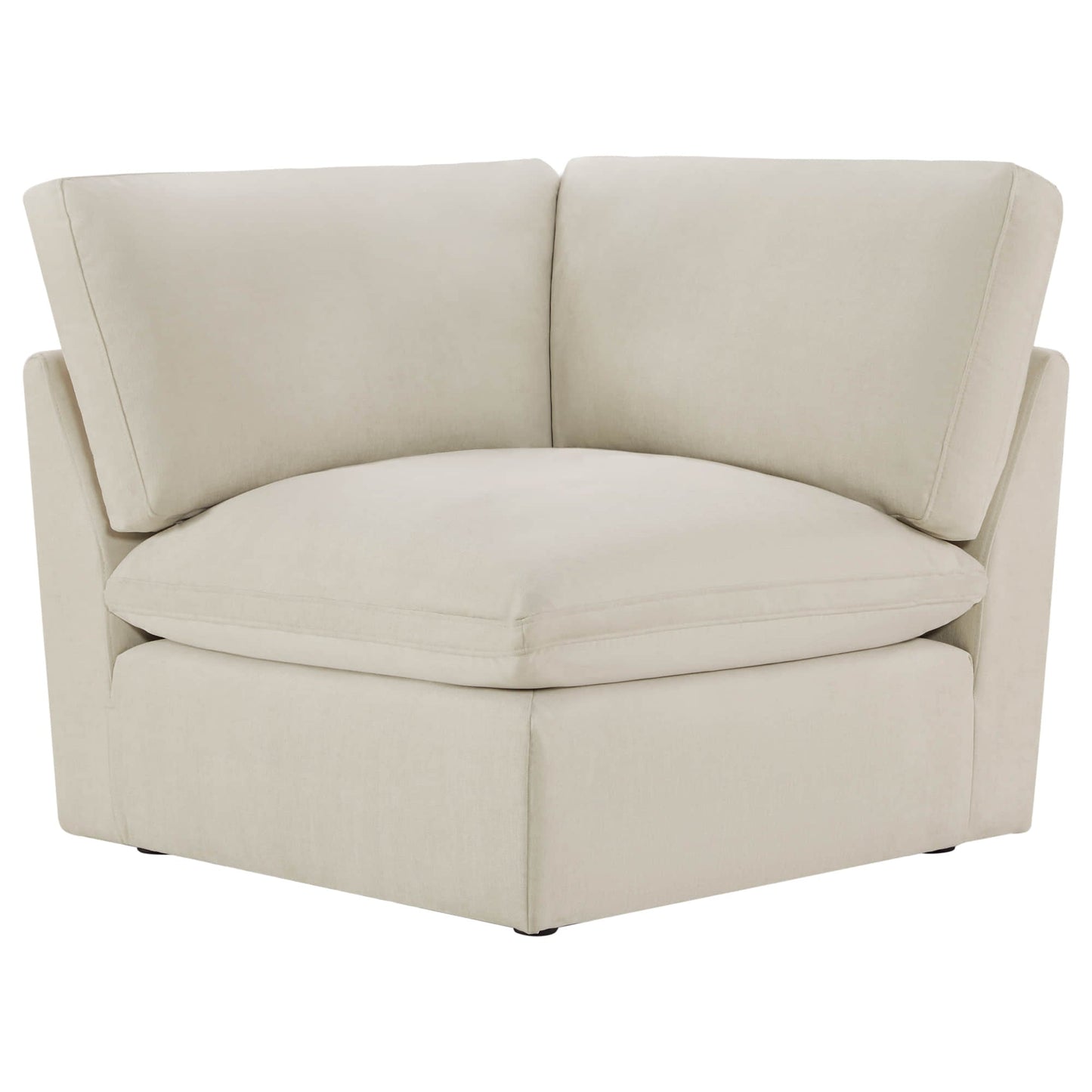 Modular 4-Seater Sofa-Chaise with Angled Design