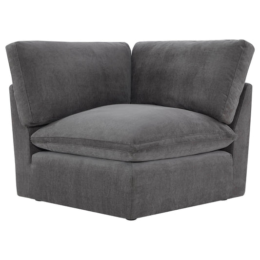 Modular 4-Seater Sofa-Chaise with Angled Design