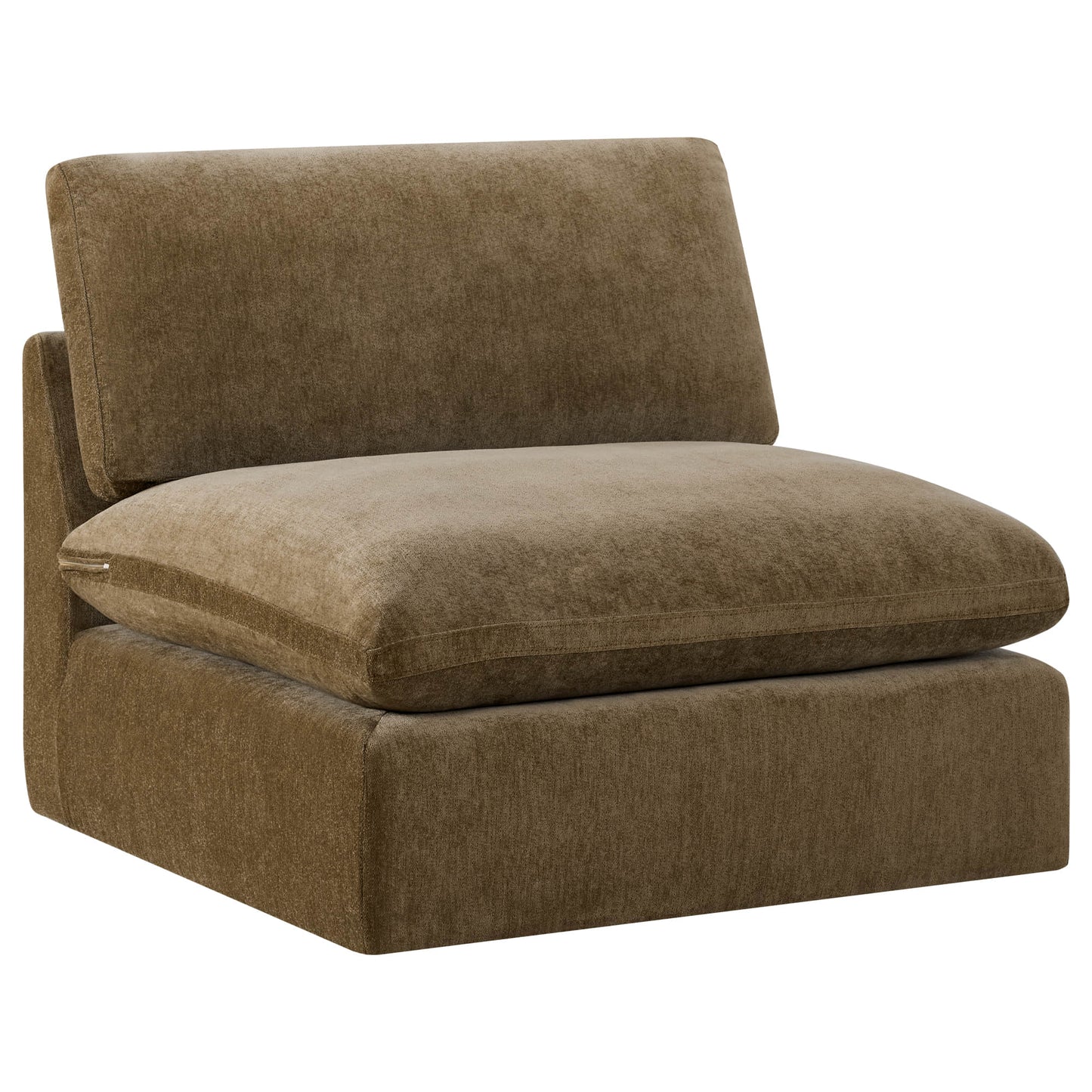 Modular 4-Seater Sofa-Chaise with Angled Design
