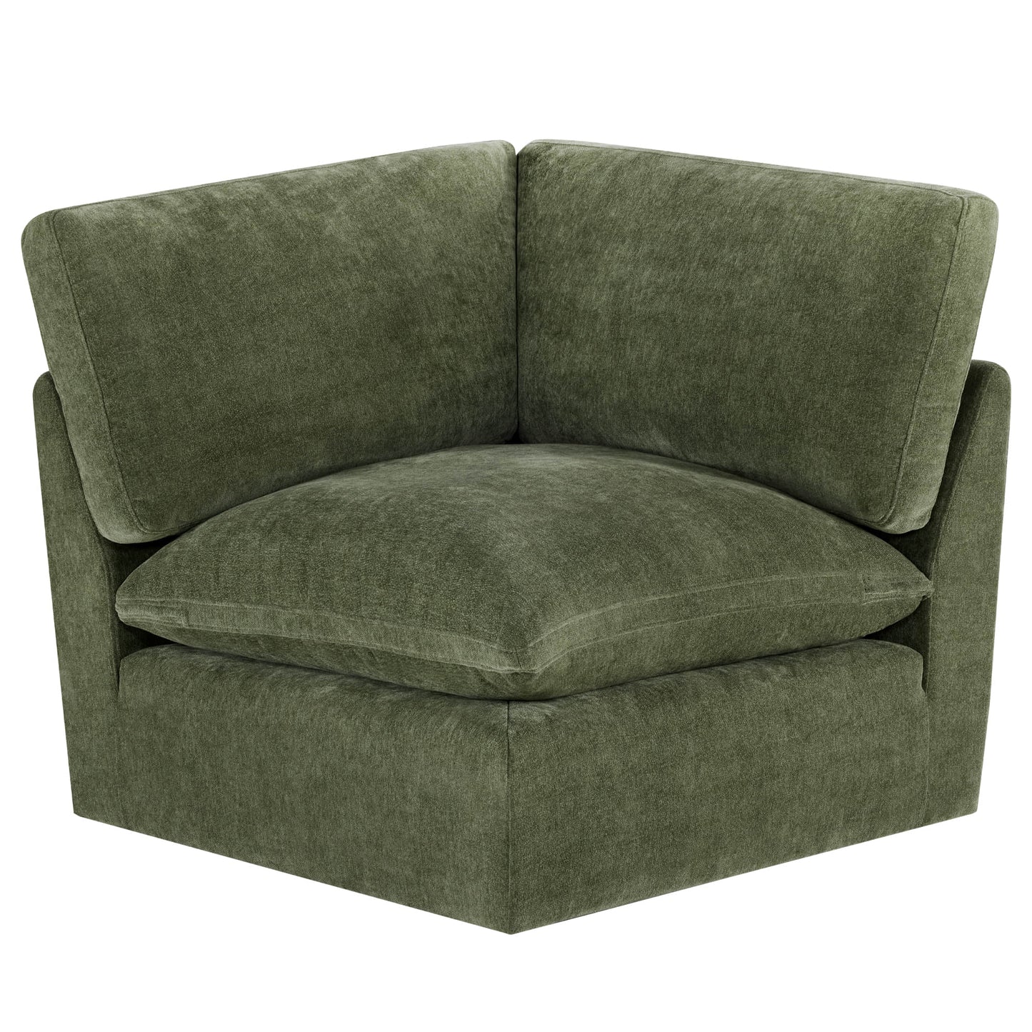 Modular 4-Seater Sofa-Chaise with Angled Design