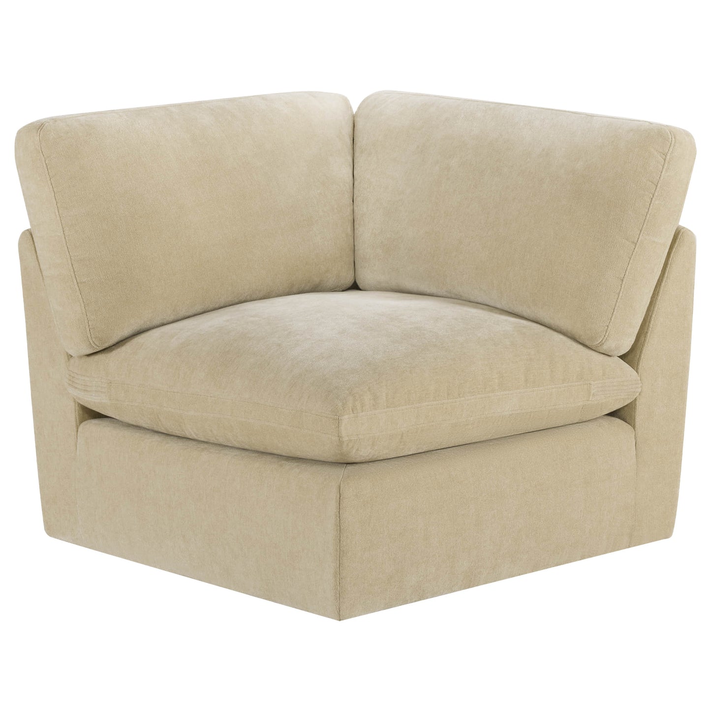 Modular 4-Seater Sofa-Chaise with Angled Design
