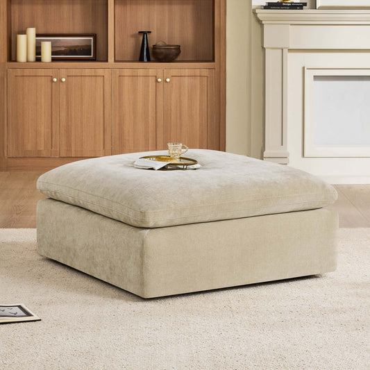 Modular 4-Seater Sofa-Chaise with Angled Design