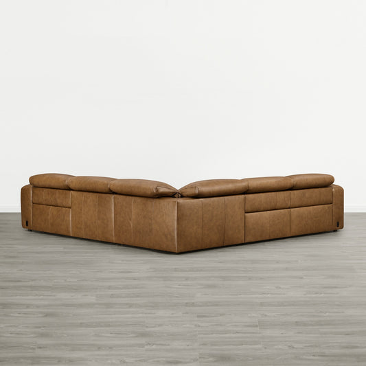Modular 5-Seat Power Reclining Sofa with Power Headrests