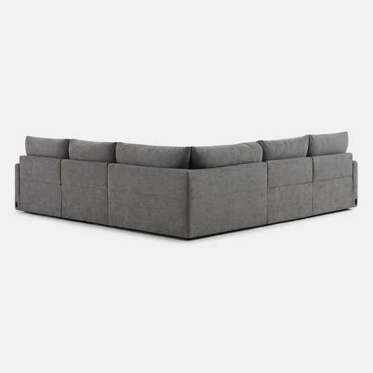 Modular 5-Seat Zero Gravity Reclining Sofa in Ohana Design