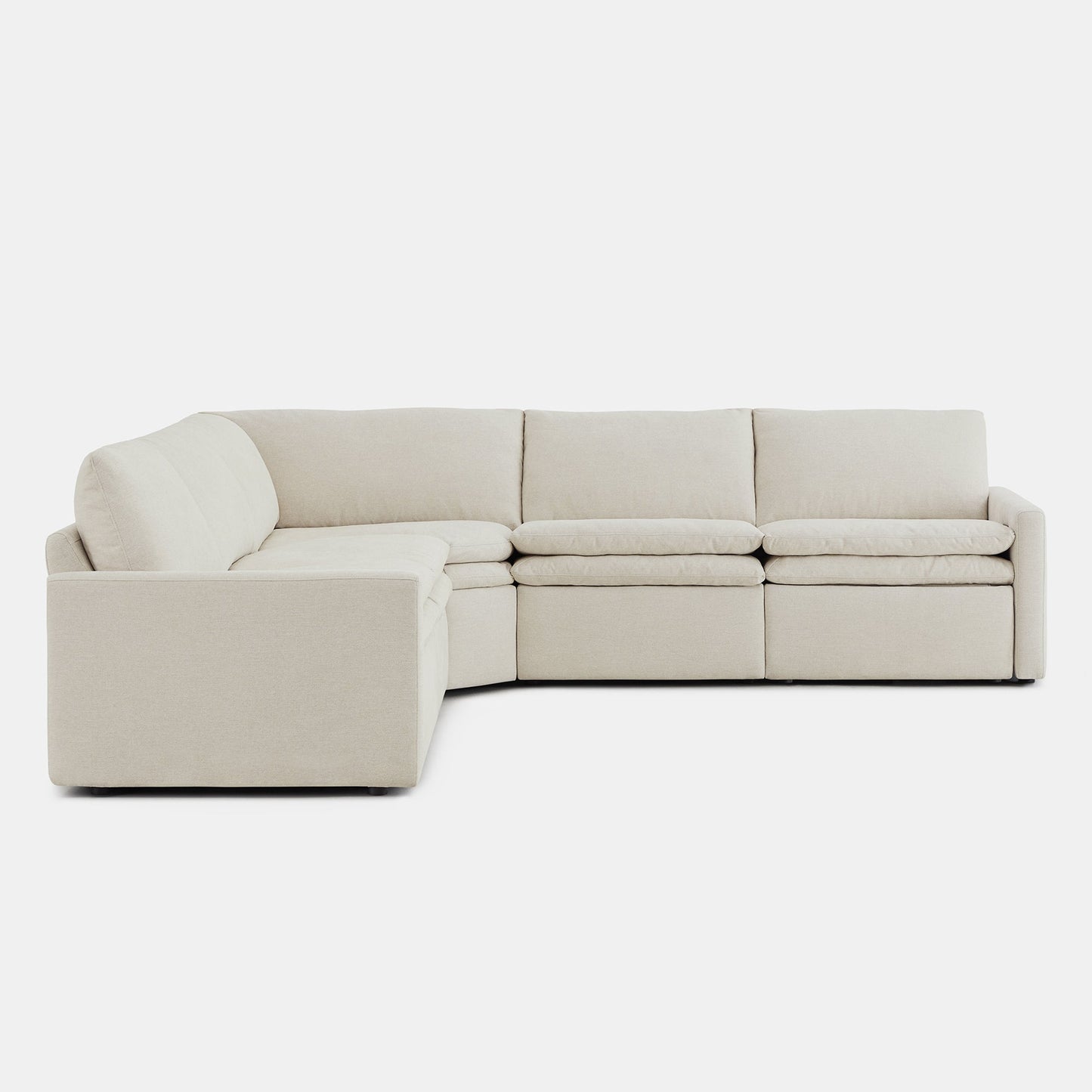 Modular 5-Seat Zero Gravity Reclining Sofa in Ohana Design