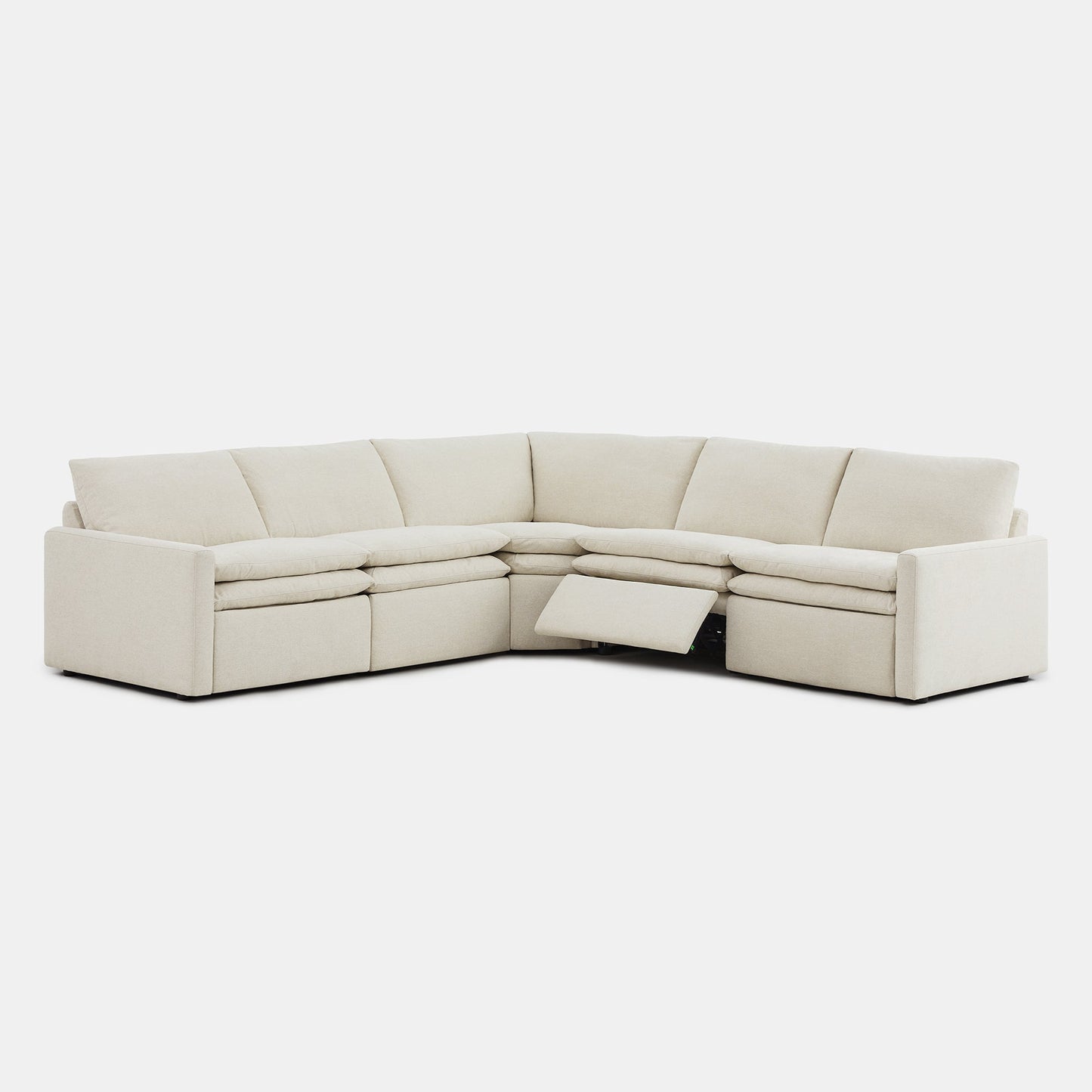 Modular 5-Seat Zero Gravity Reclining Sofa in Ohana Design