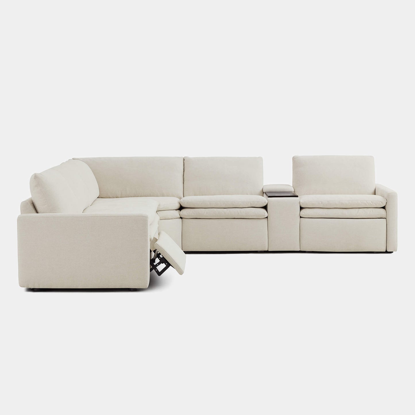 Modular 5-Seat Zero Gravity Reclining Sofa in Ohana Design