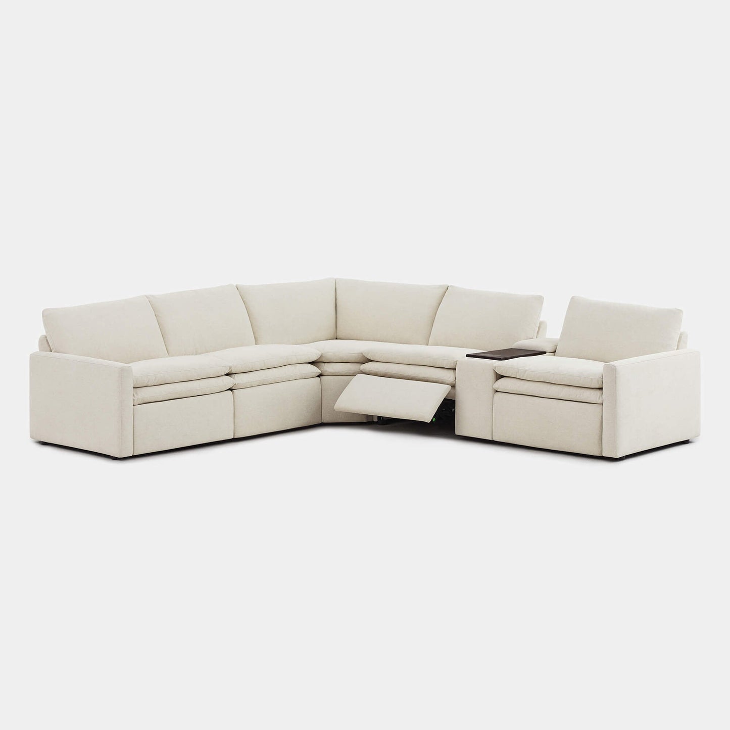 Modular 5-Seat Zero Gravity Reclining Sofa in Ohana Design
