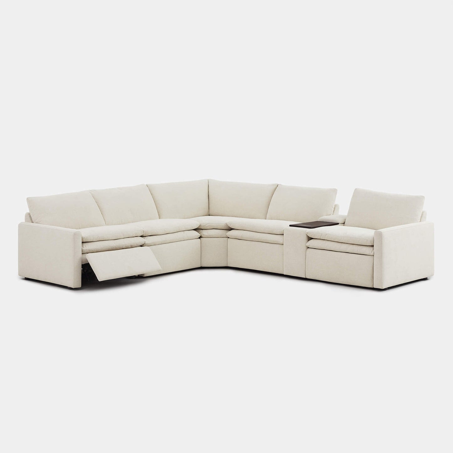Modular 5-Seat Zero Gravity Reclining Sofa in Ohana Design
