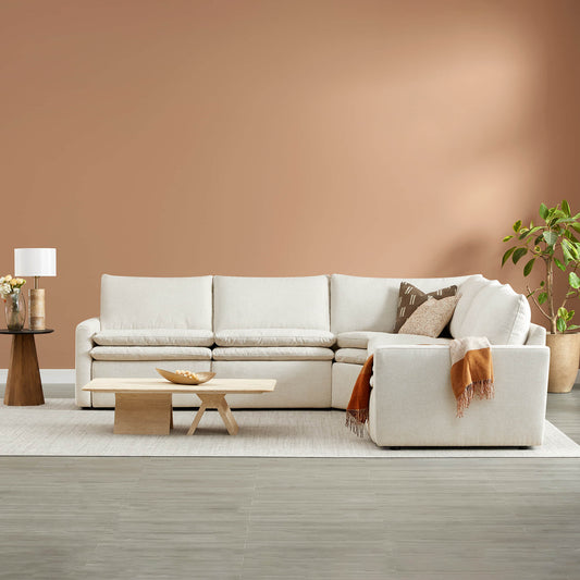 Modular 5-Seat Zero Gravity Reclining Sofa in Ohana Design