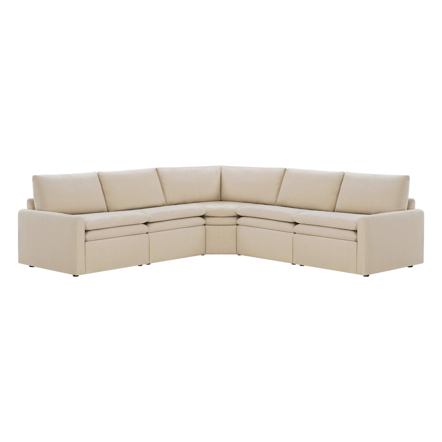 Modular 5-Seat Zero Gravity Reclining Sofa in Ohana Design