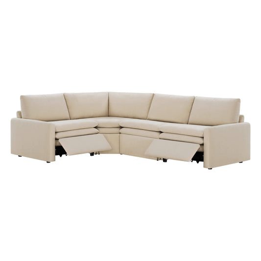 Modular 5-Seat Zero Gravity Reclining Sofa in Ohana Design