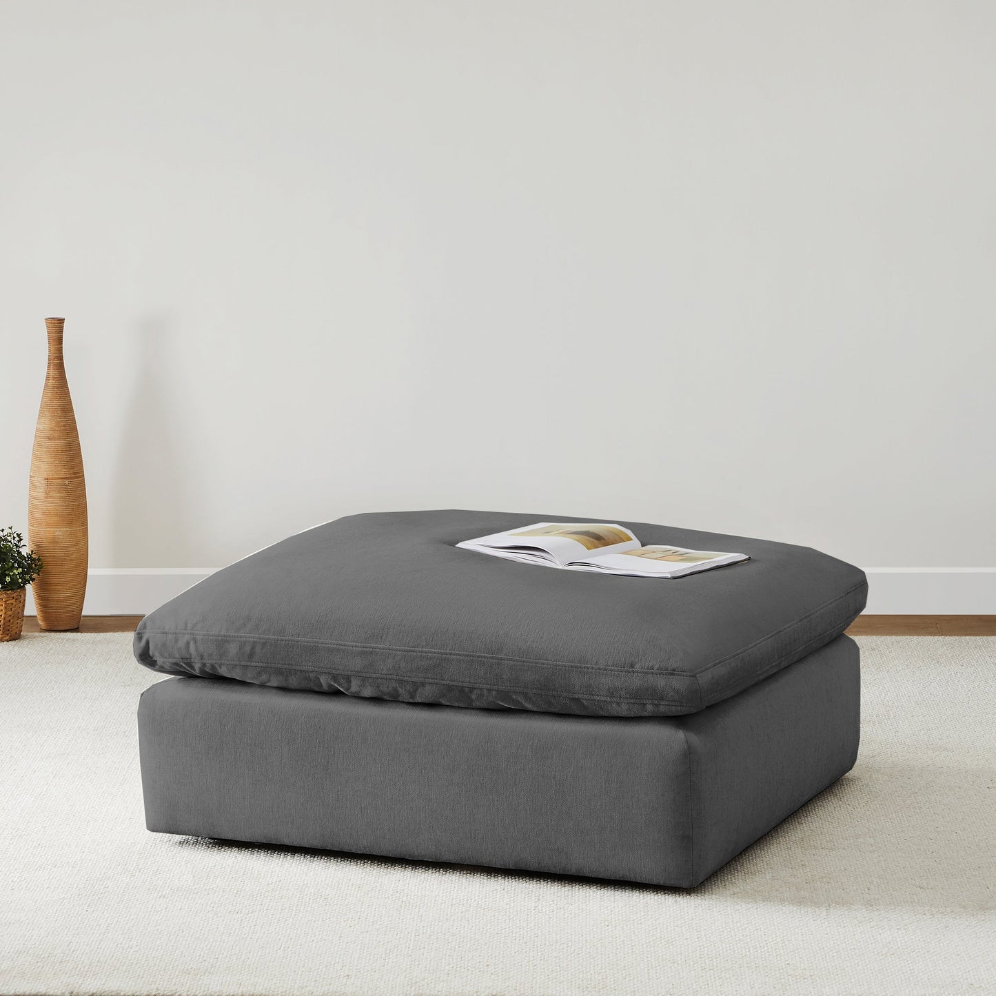 Modular 5-Seater Sofa with Chaise Lounge Design