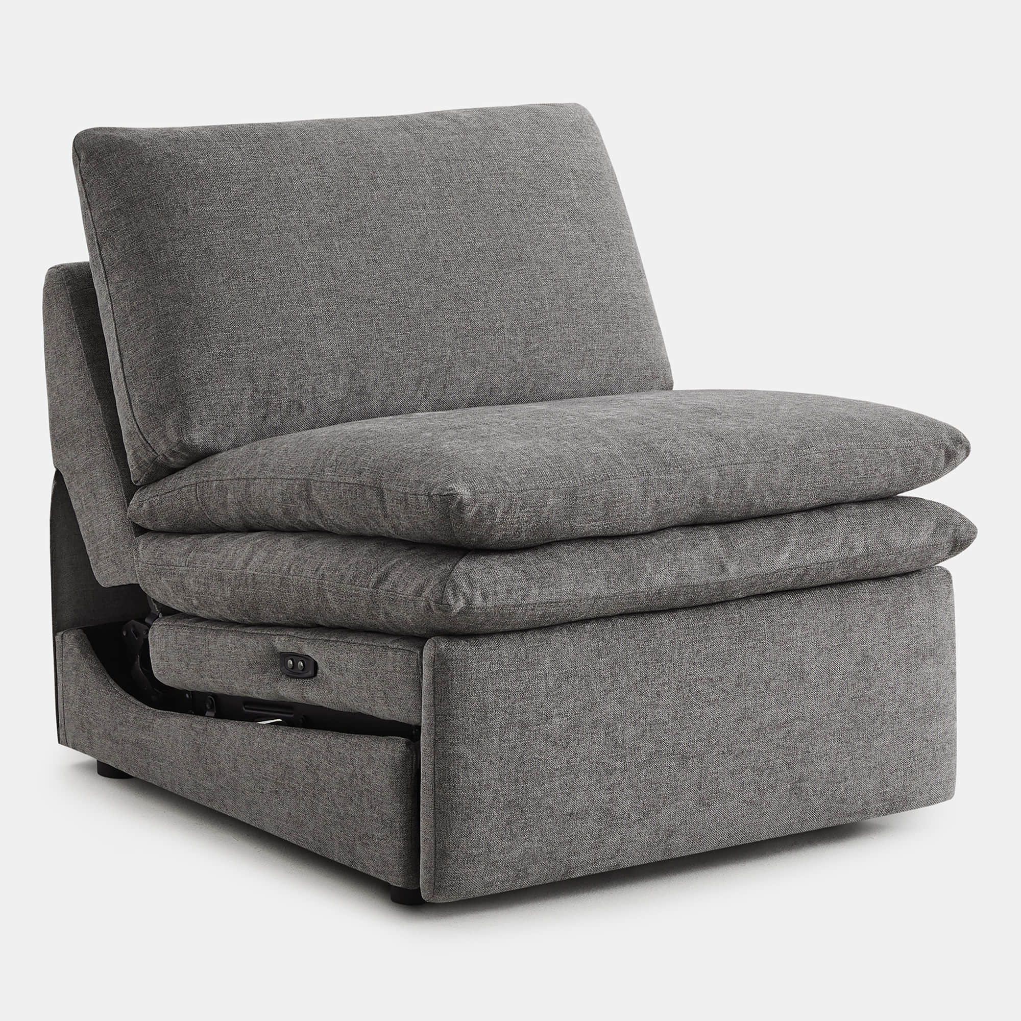 Modular Armless Chair in Contemporary Design