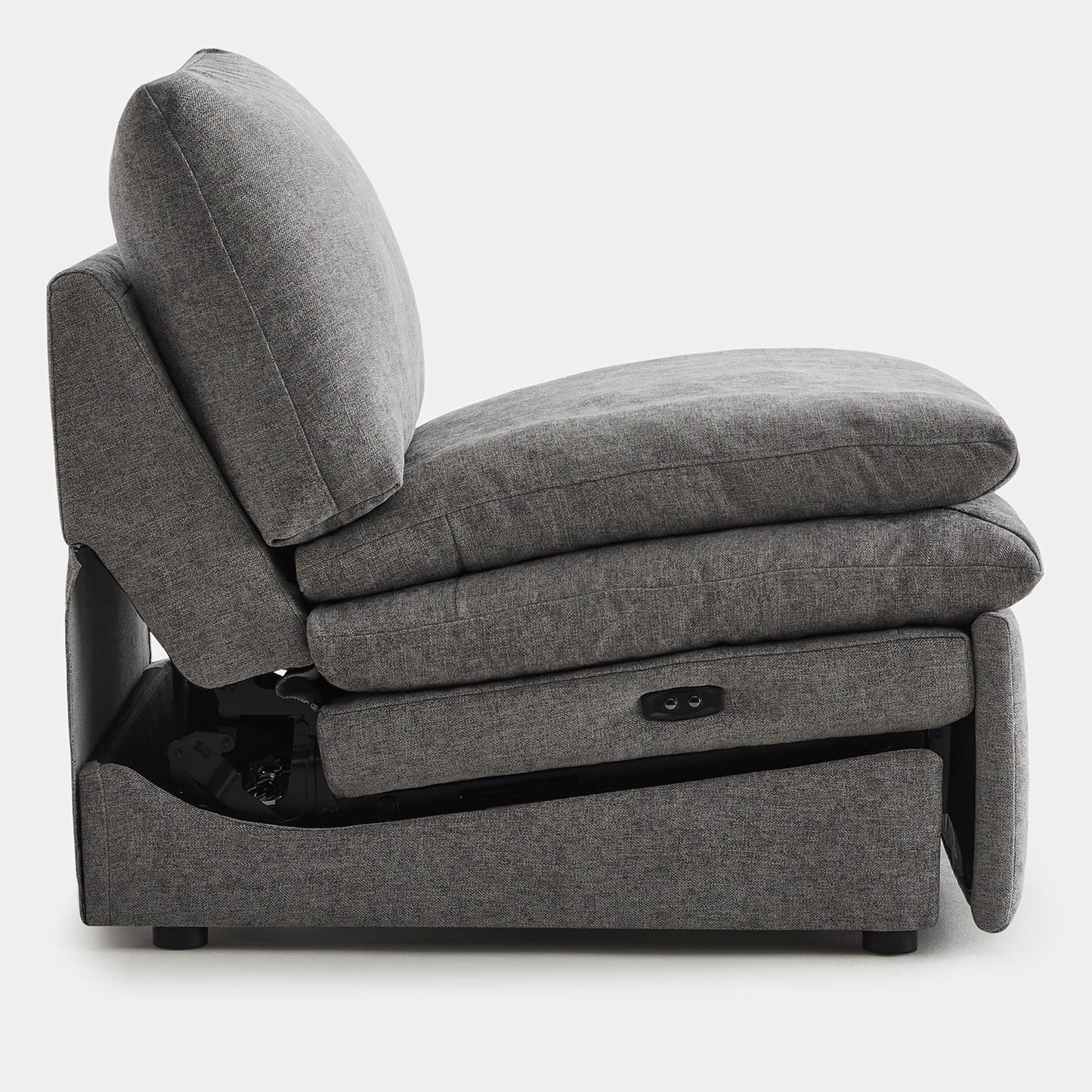 Modular Armless Chair in Contemporary Design
