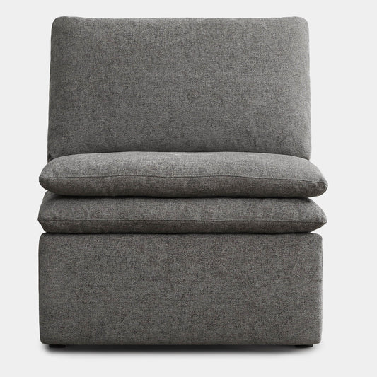 Modular Armless Chair in Contemporary Design