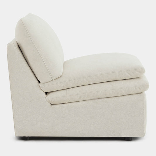 Modular Armless Chair in Contemporary Design