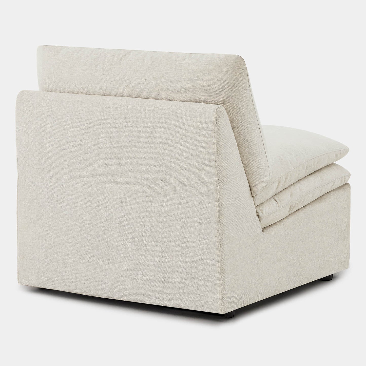Modular Armless Chair in Contemporary Design
