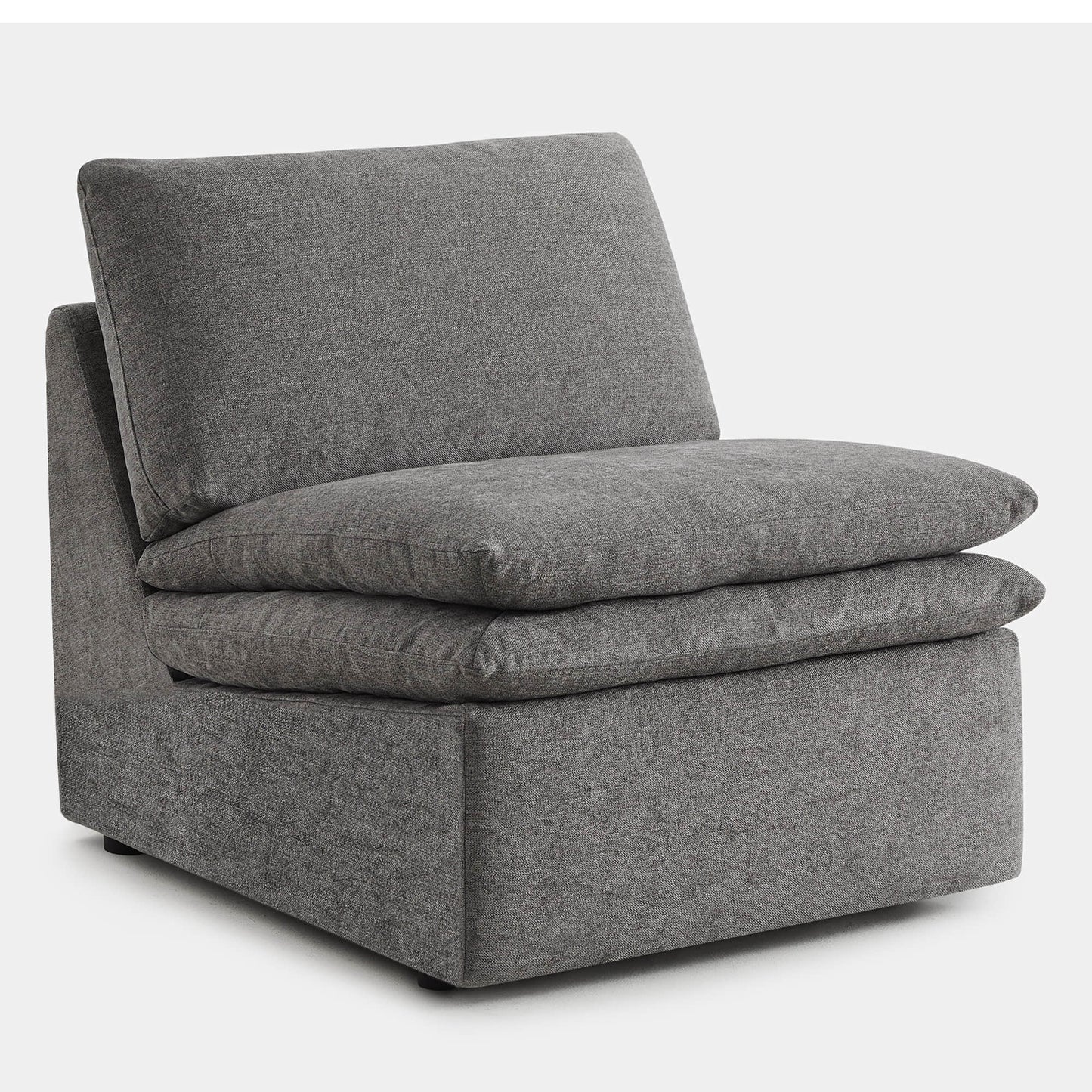 Modular Armless Chair in Contemporary Design