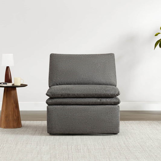 Modular Armless Chair in Contemporary Design