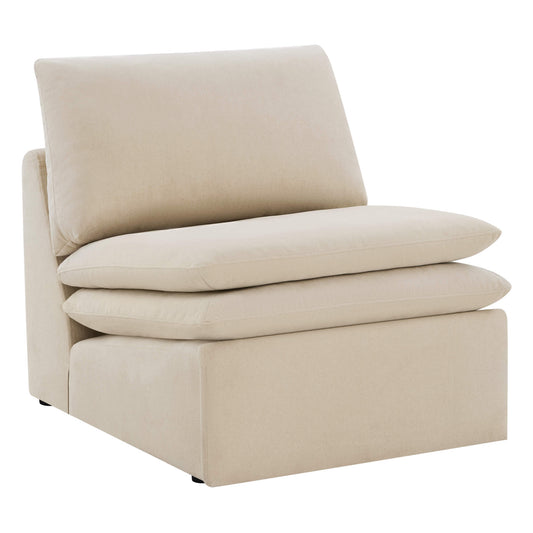 Modular Armless Chair in Contemporary Design