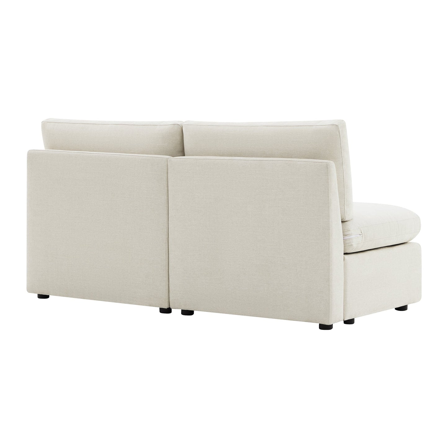 Modular Armless Chair in Contemporary Style