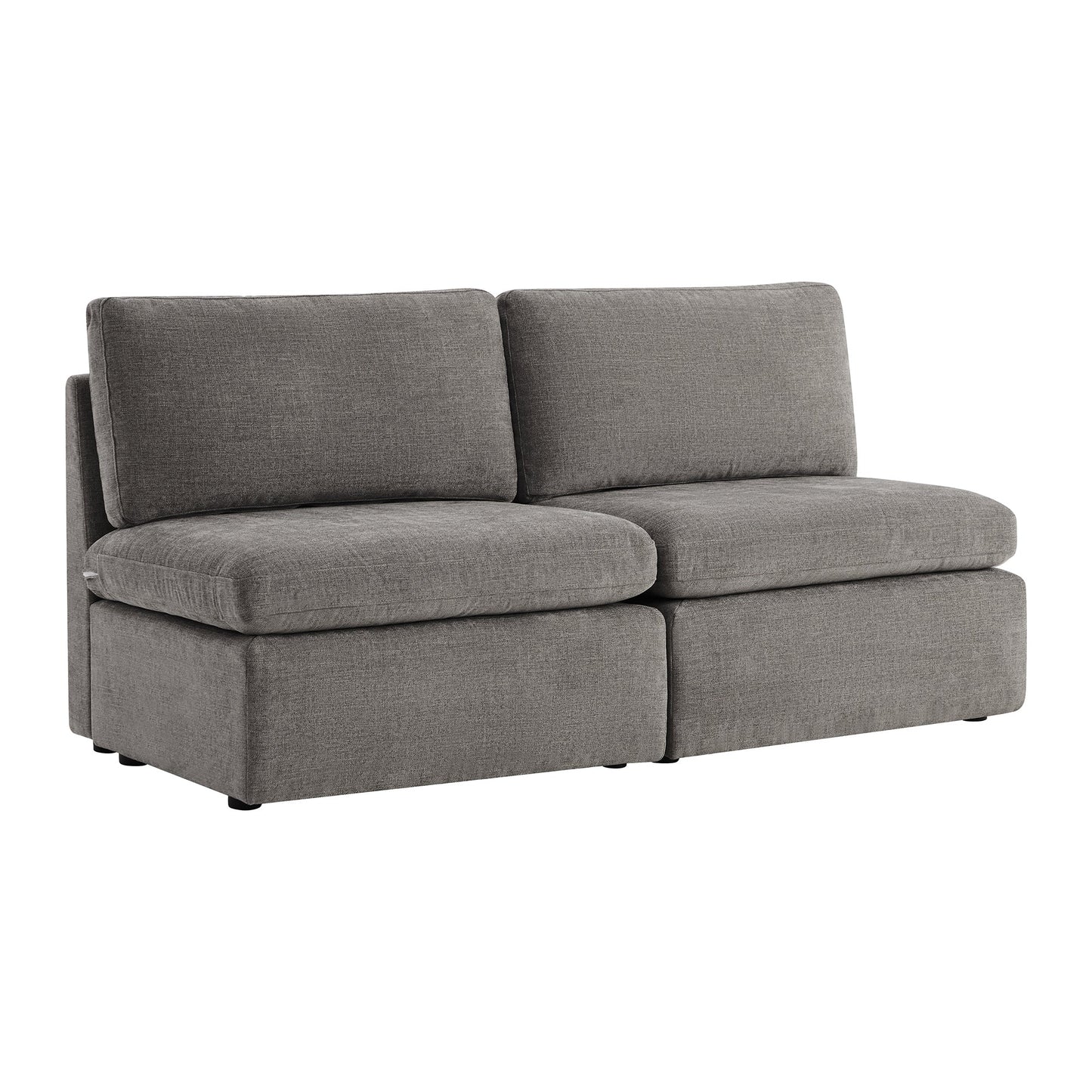Modular Armless Chair in Contemporary Style