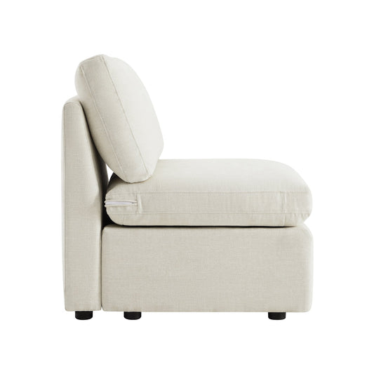Modular Armless Chair in Contemporary Style