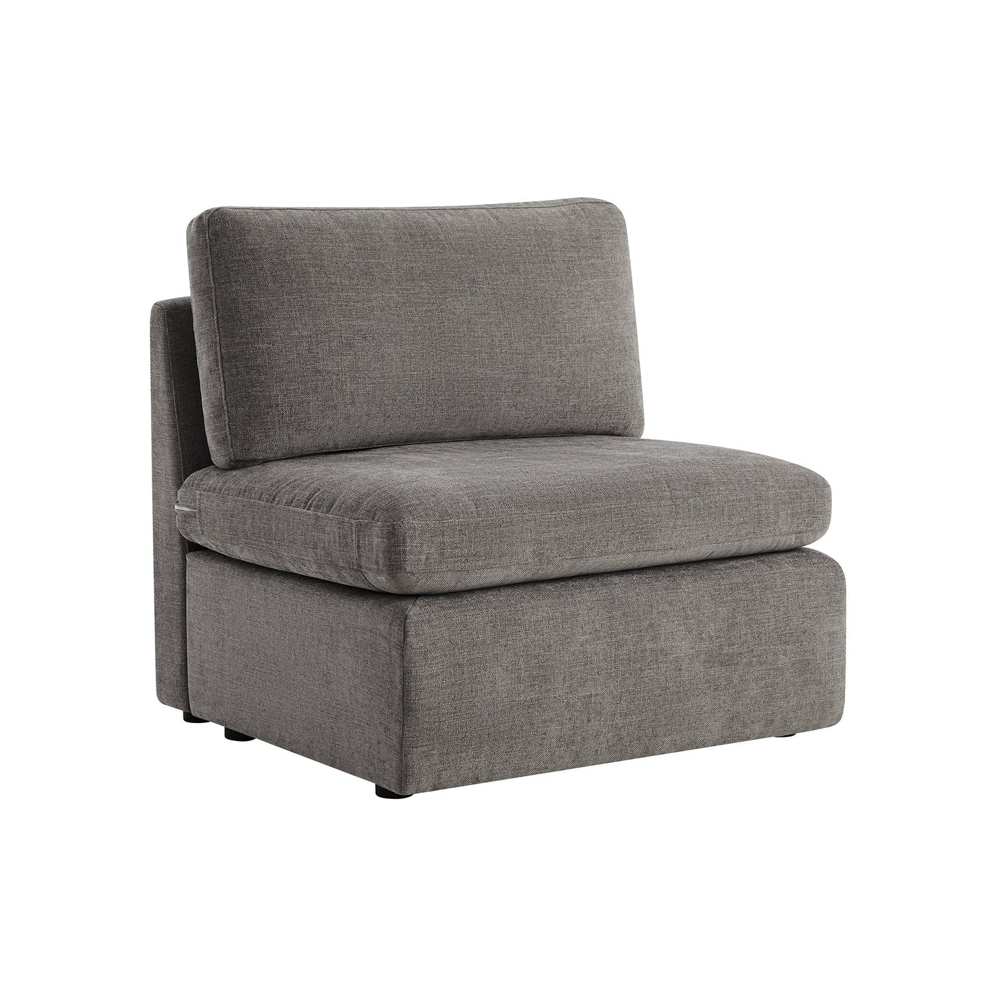 Modular Armless Chair in Contemporary Style