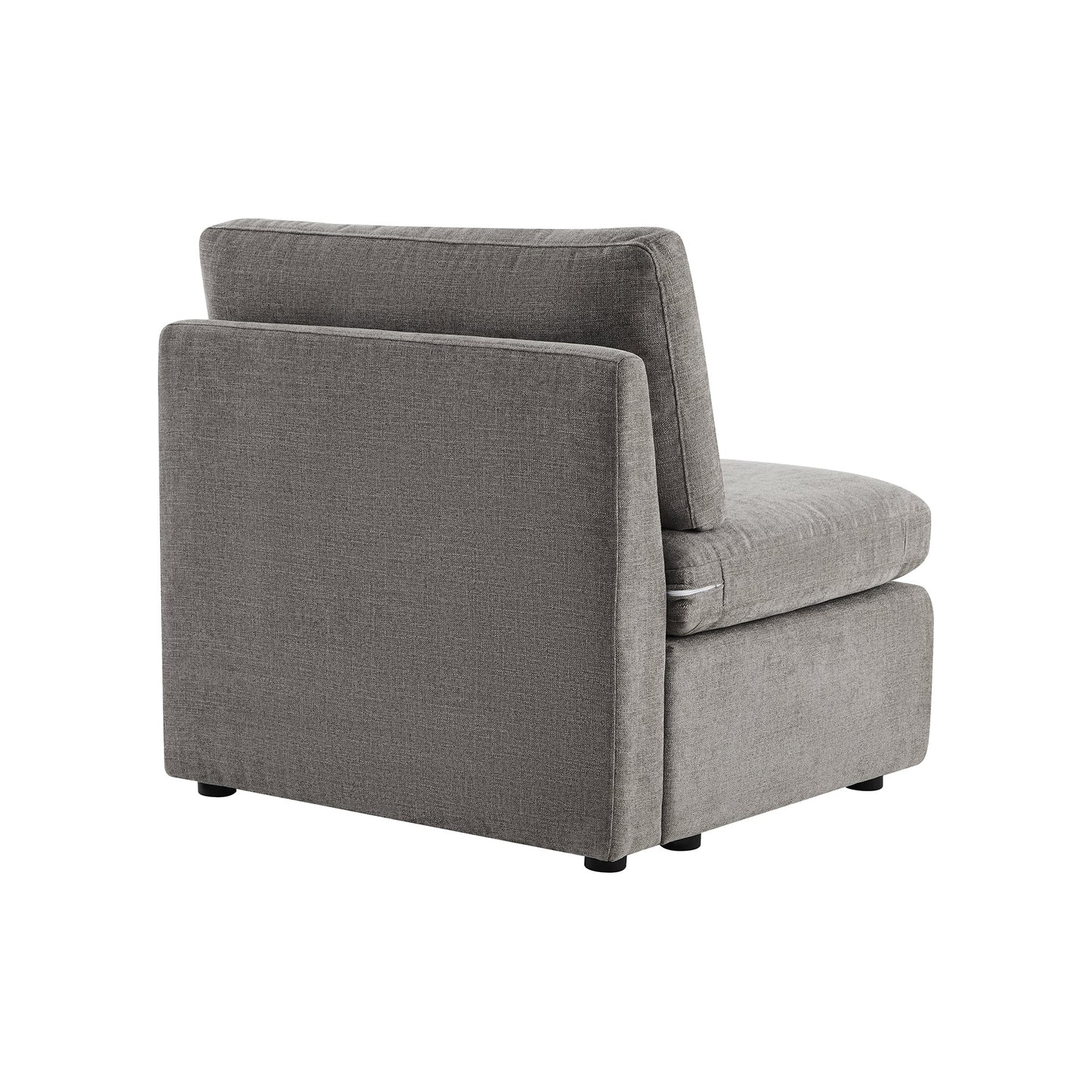 Modular Armless Chair in Contemporary Style