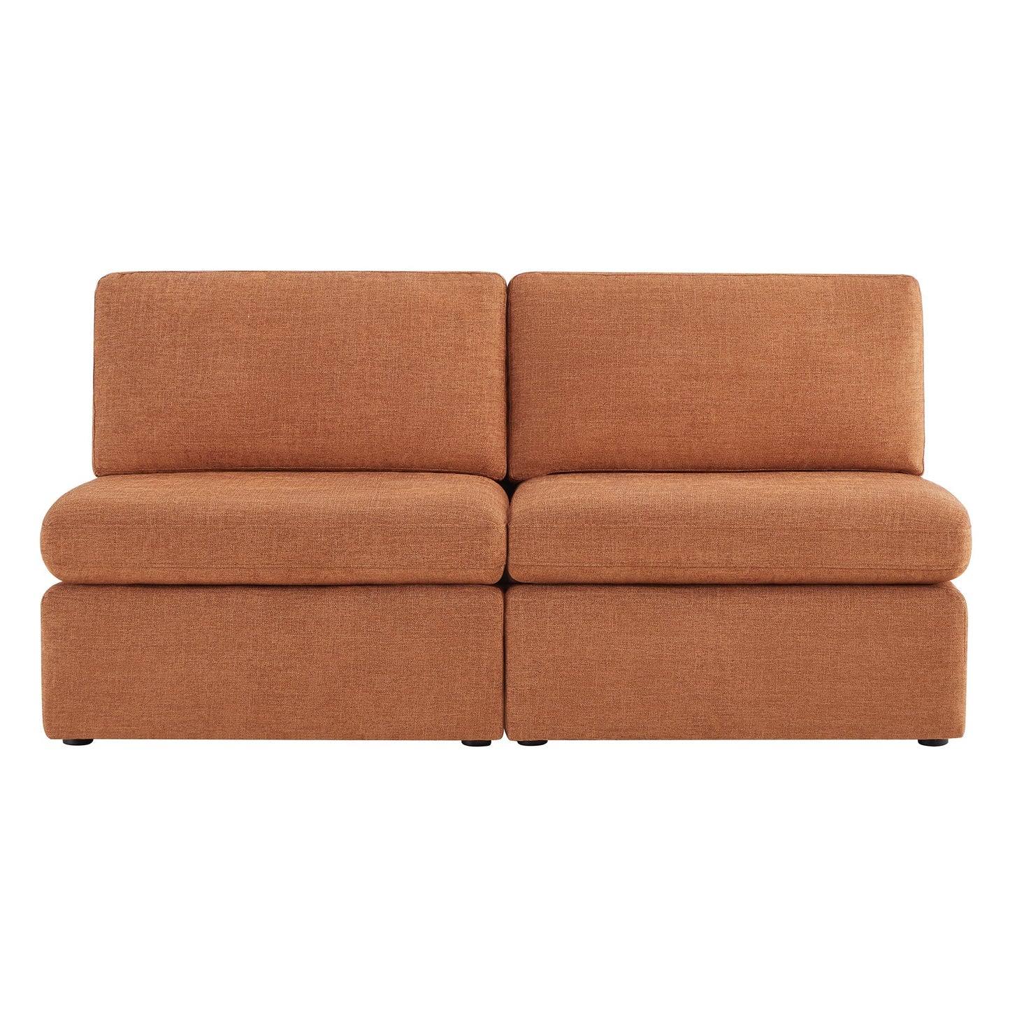Modular Armless Chair in Contemporary Style