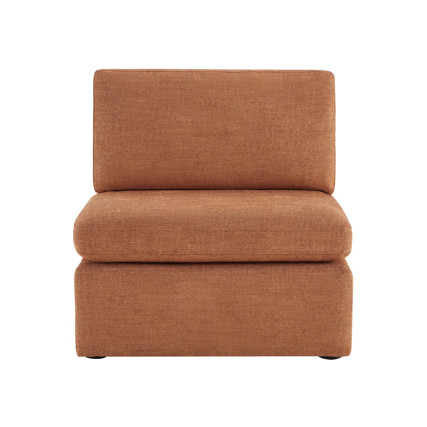 Modular Armless Chair in Contemporary Style