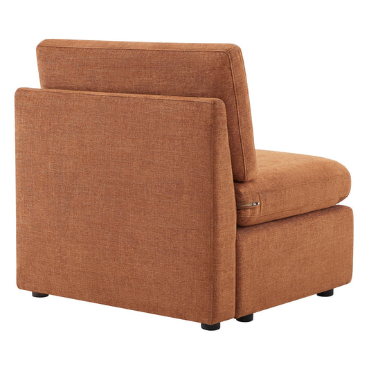 Modular Armless Chair in Contemporary Style