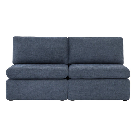 Modular Armless Chair in Contemporary Style