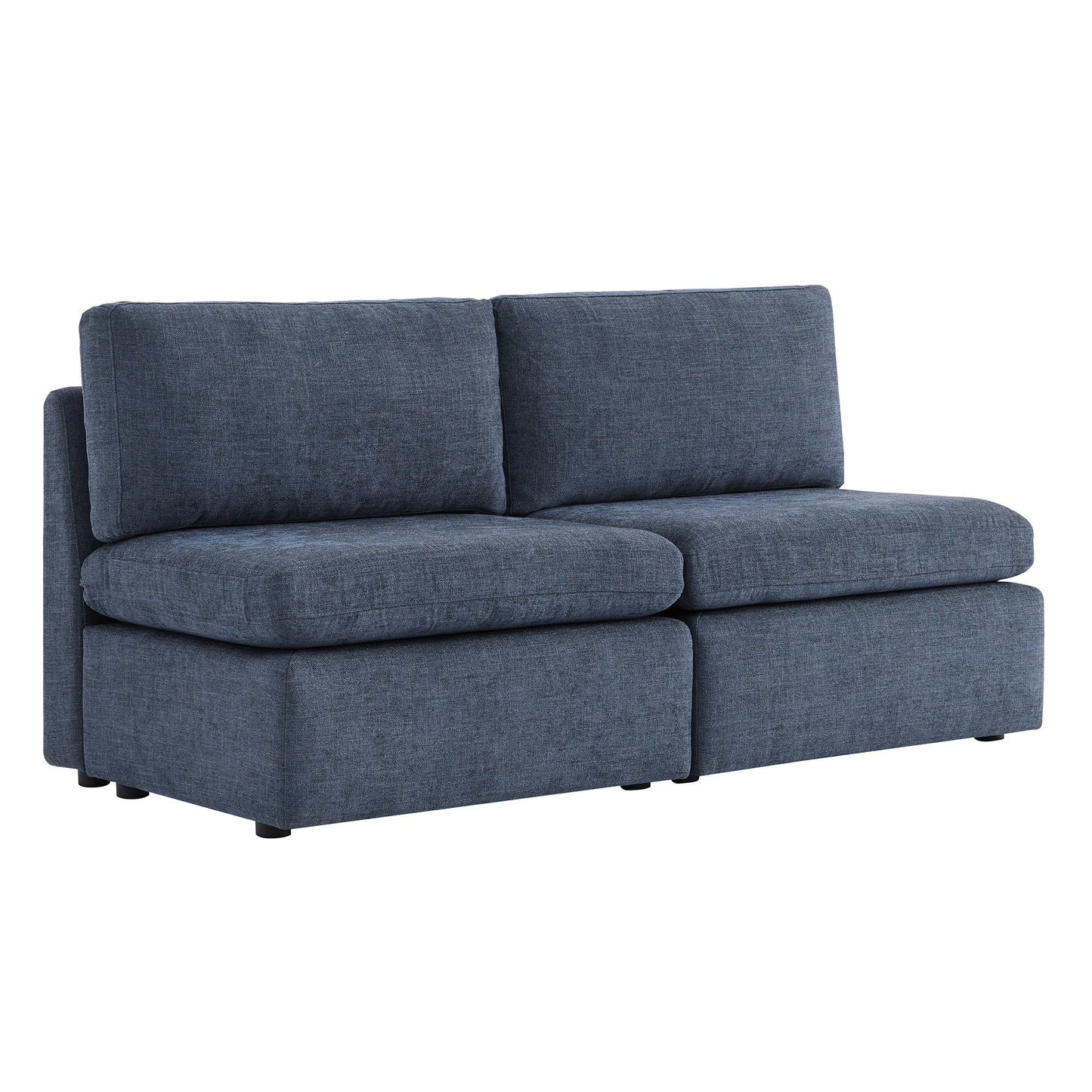 Modular Armless Chair in Contemporary Style