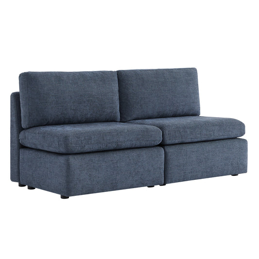 Modular Armless Chair in Contemporary Style