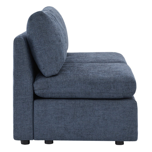Modular Armless Chair in Contemporary Style