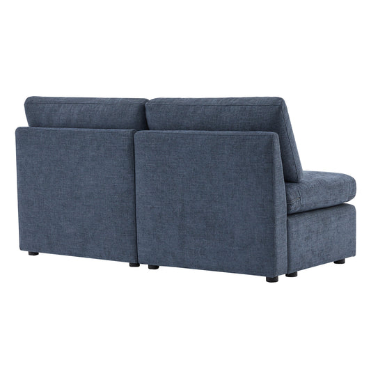 Modular Armless Chair in Contemporary Style