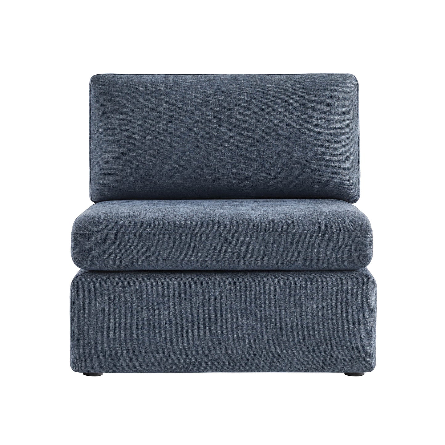 Modular Armless Chair in Contemporary Style