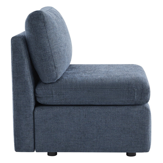 Modular Armless Chair in Contemporary Style