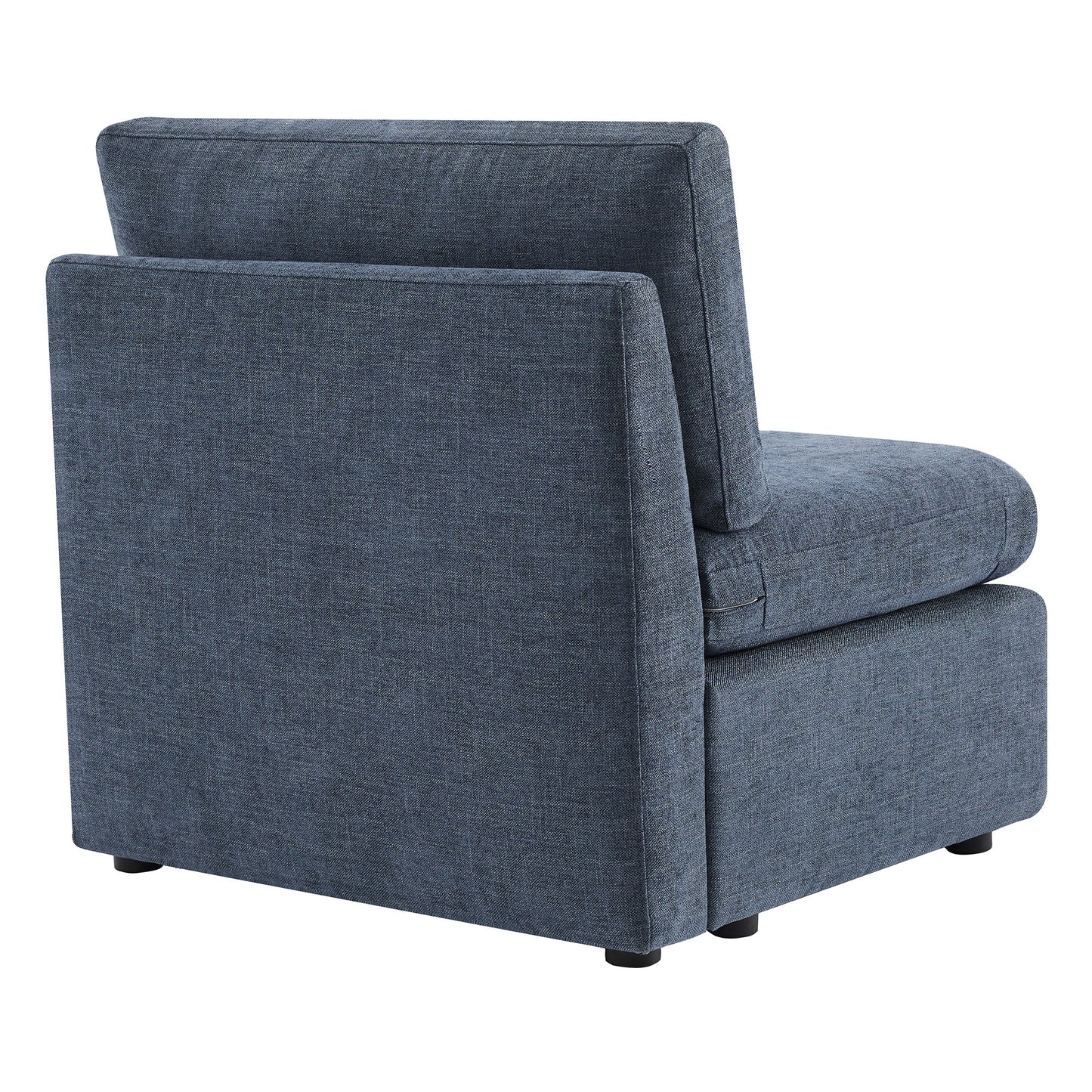 Modular Armless Chair in Contemporary Style