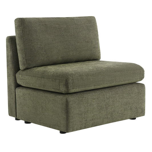 Modular Armless Chair in Contemporary Style