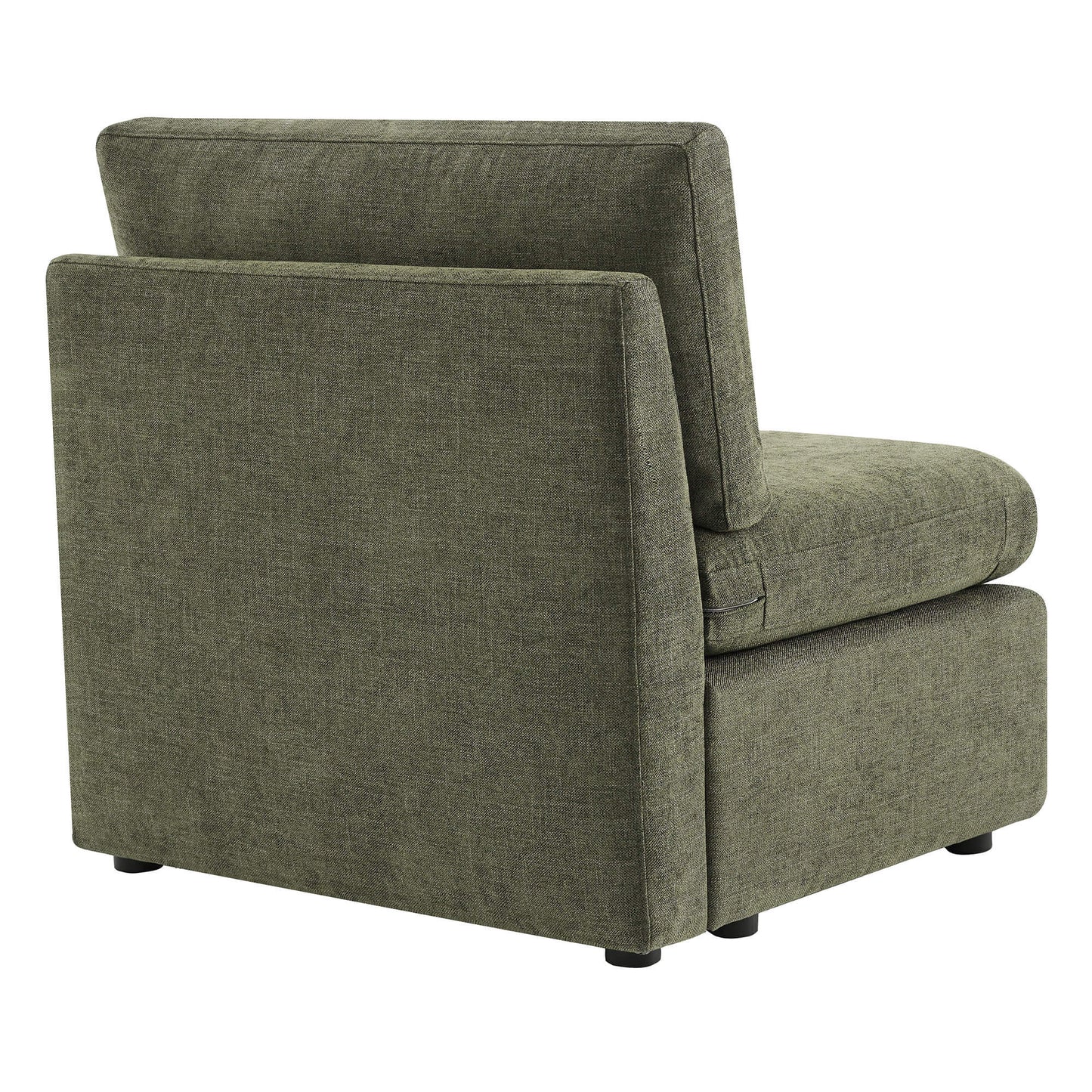 Modular Armless Chair in Contemporary Style